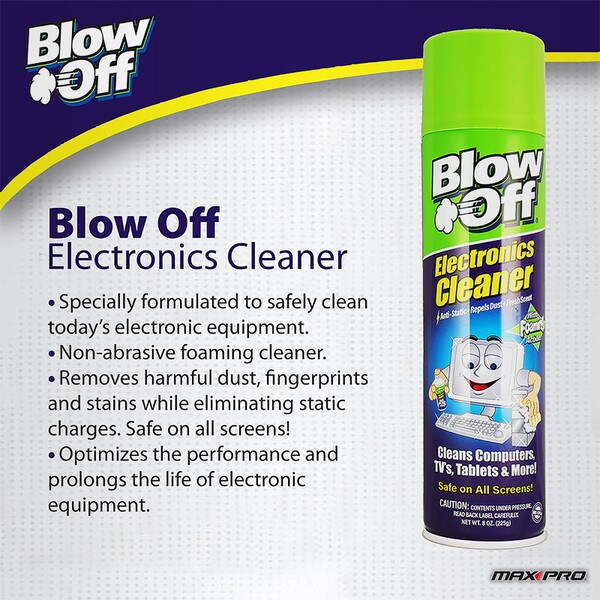 Main product image for Max Pro EC-222-222 Electronics Cleaner 8 oz. 341-468